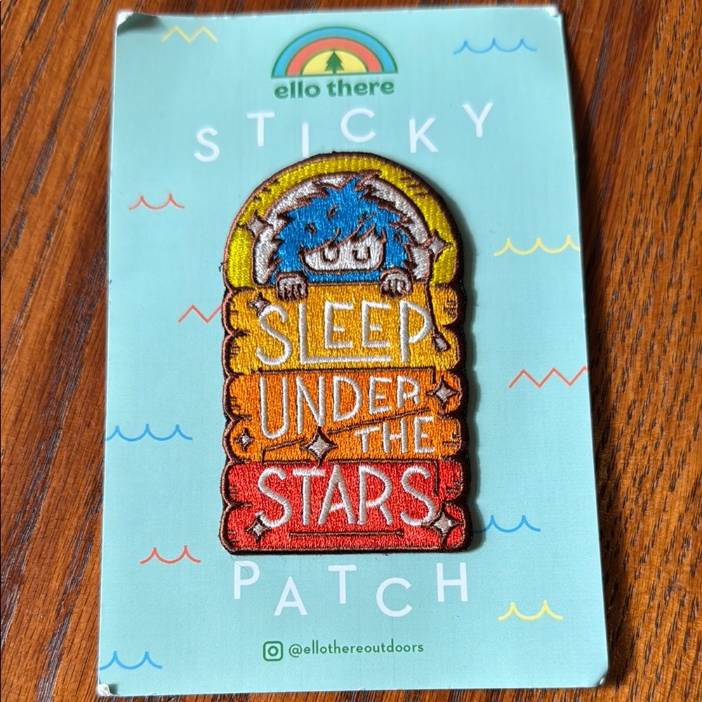 Ello there sticky patch Brand new